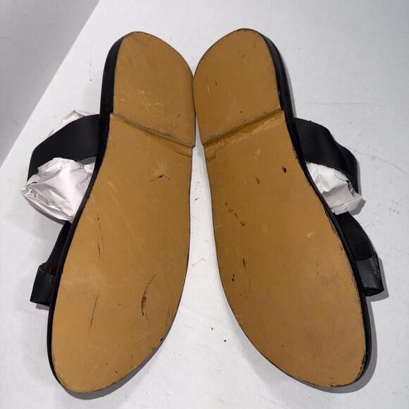 Handmade Ghana Kente Leather Sandals Flip Flops Thongs Tribal Batik Style 41 - Picture 9 of 9